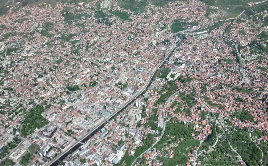 Nesvakidašnji pogled na glavni grad: Pogledajte panoramski let iznad Sarajeva 